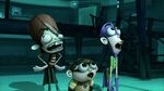 "(Fanboy and Chum Chum: Whoa!) (Kyle: Ugh, even his hologram is insufferable!)"