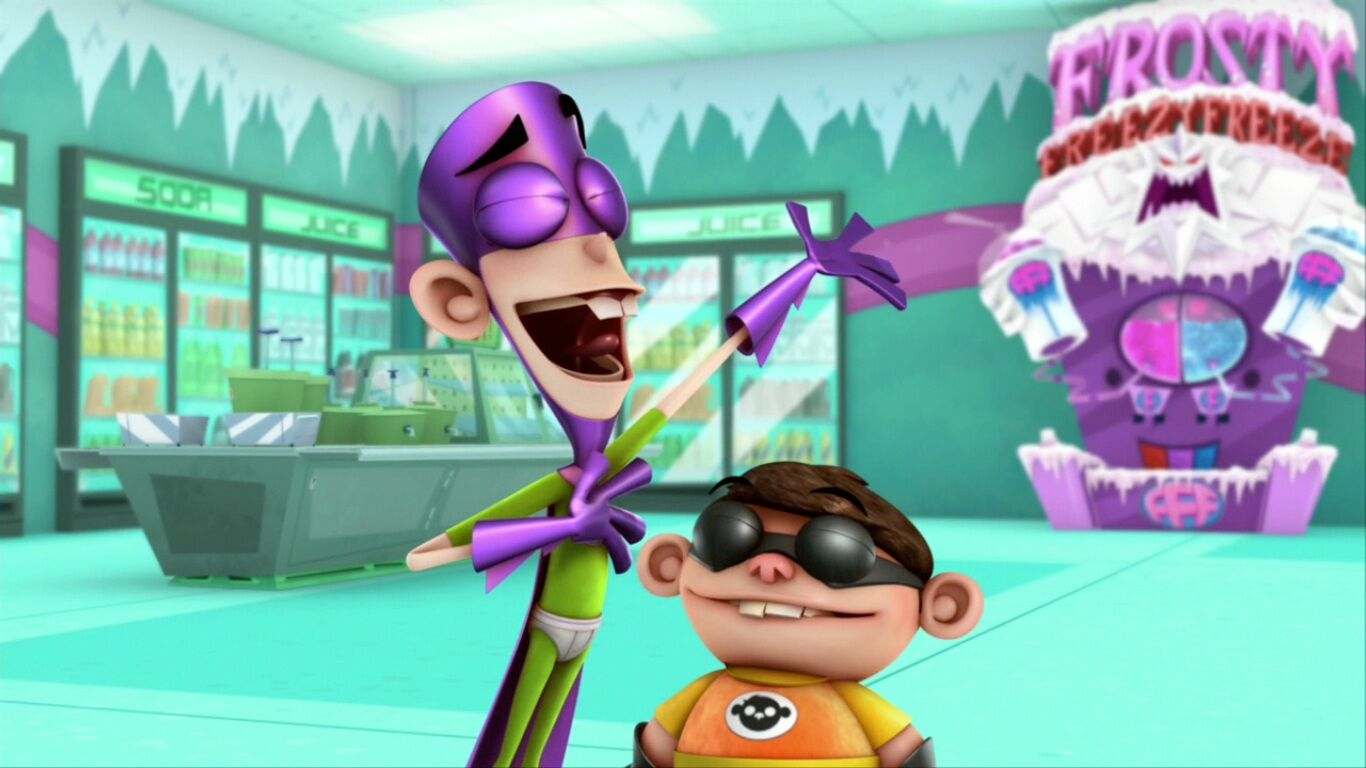 Fanboy and Chum Chum, A network pose for Eric Robles's Fanb…