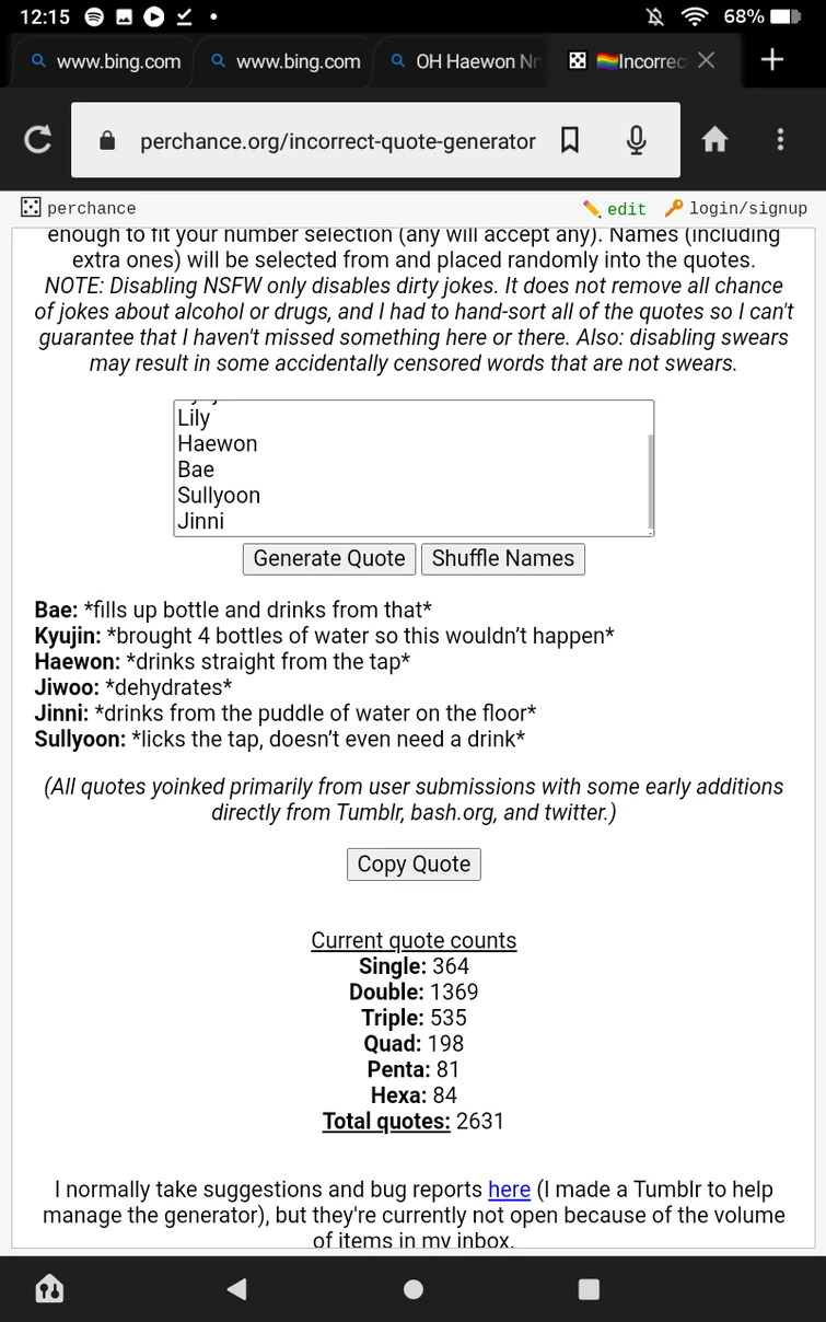 NMIXX incorrect quotes | Fandom