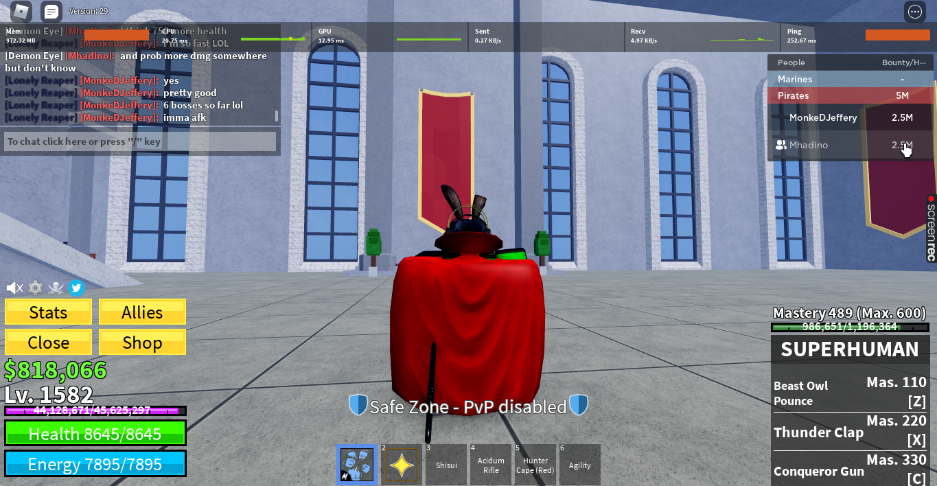 COMO PEGAR A HUNTER CAPE NO BLOX FRUITS! #roblox #bloxfruits