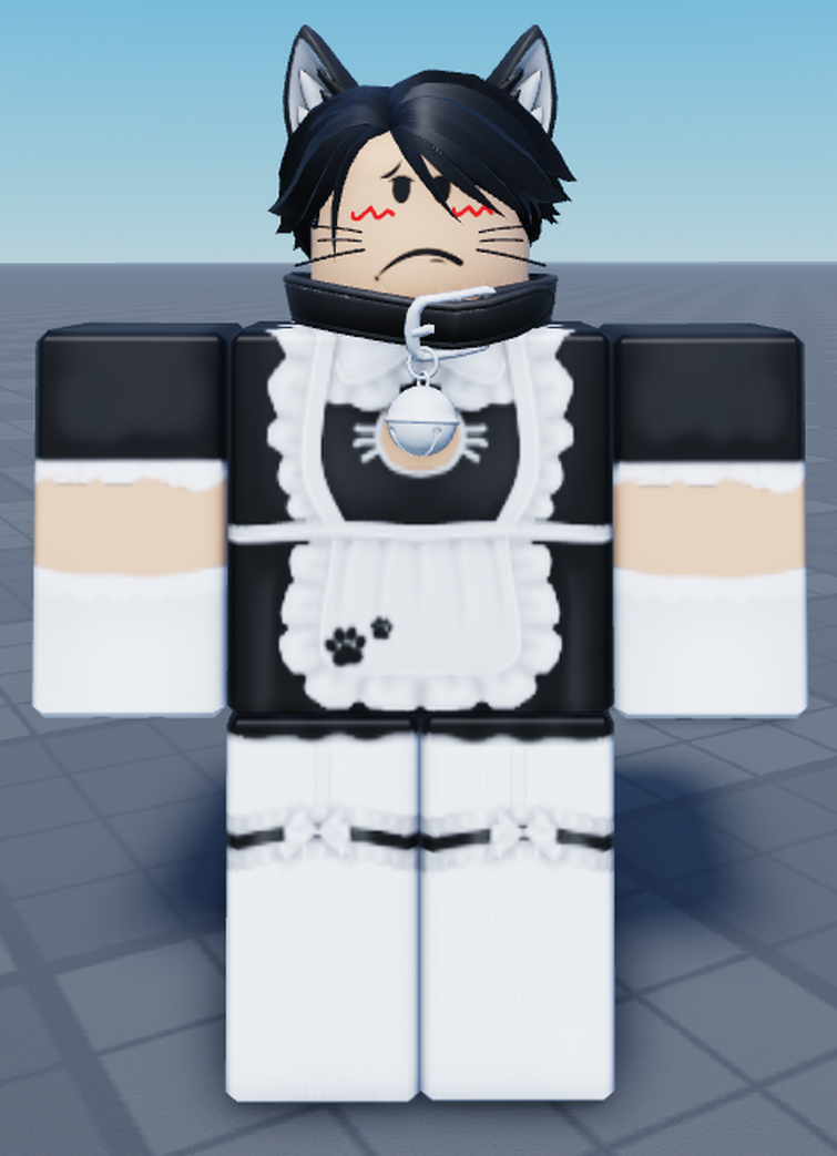 roblox noob cat maid : r/RobloxAvatars