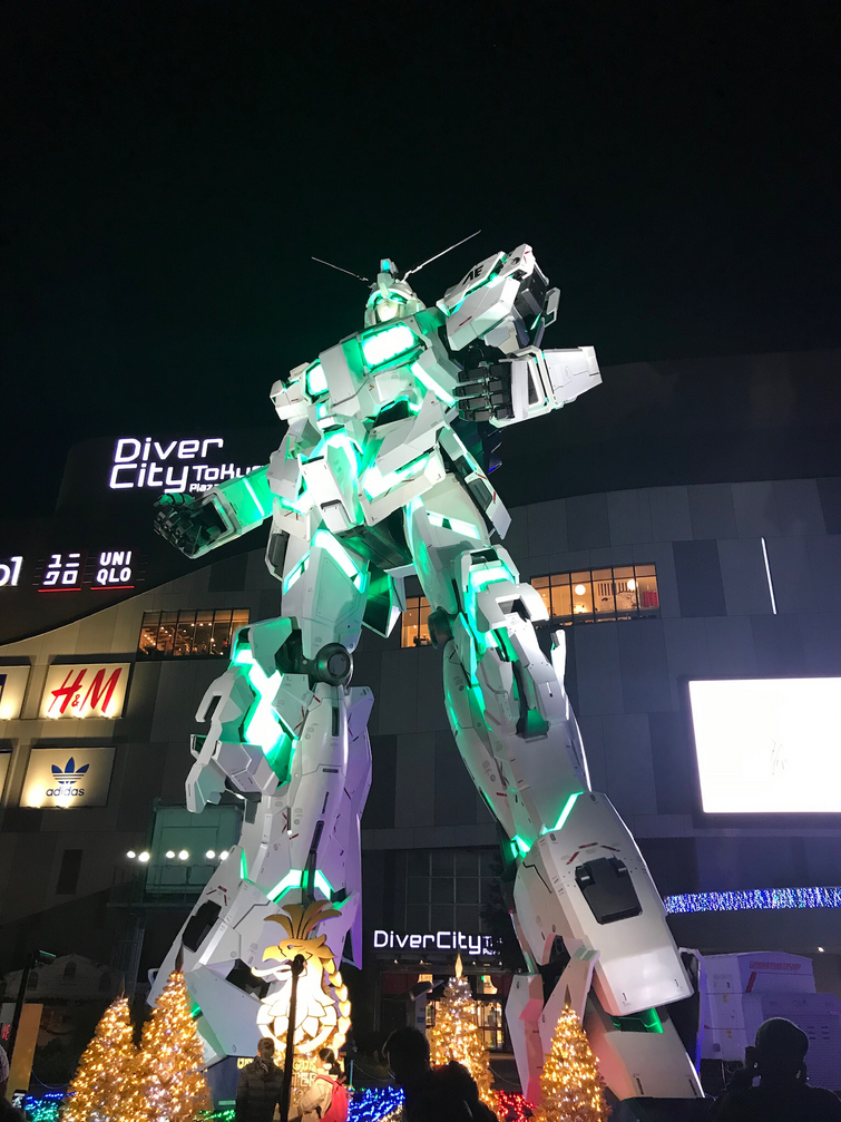 I went to the GUNDAM base in Japan!!