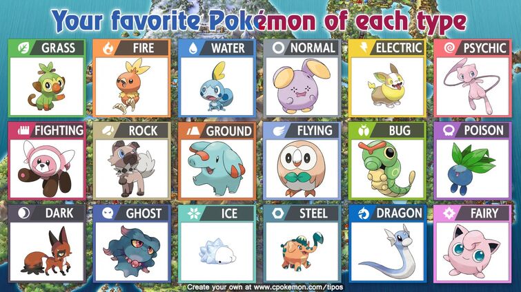 Cutest Pokémon of every type | Fandom