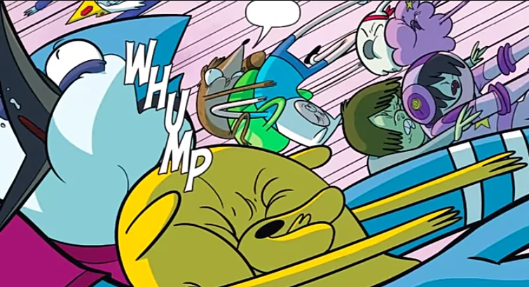 How strong are Mordecai and Rigby (With Boom Comics Adventure Time ...