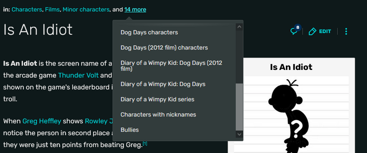 Diary of a Wimpy Kid (series), Diary of a Wimpy Kid Wiki