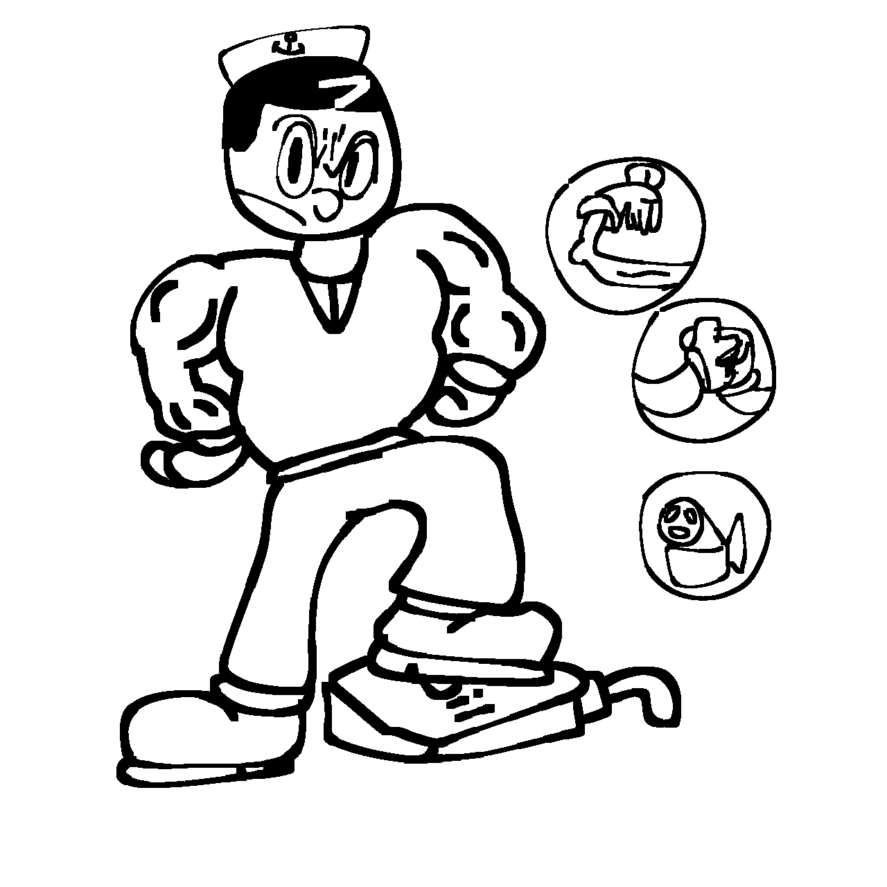 umpire coloring pages