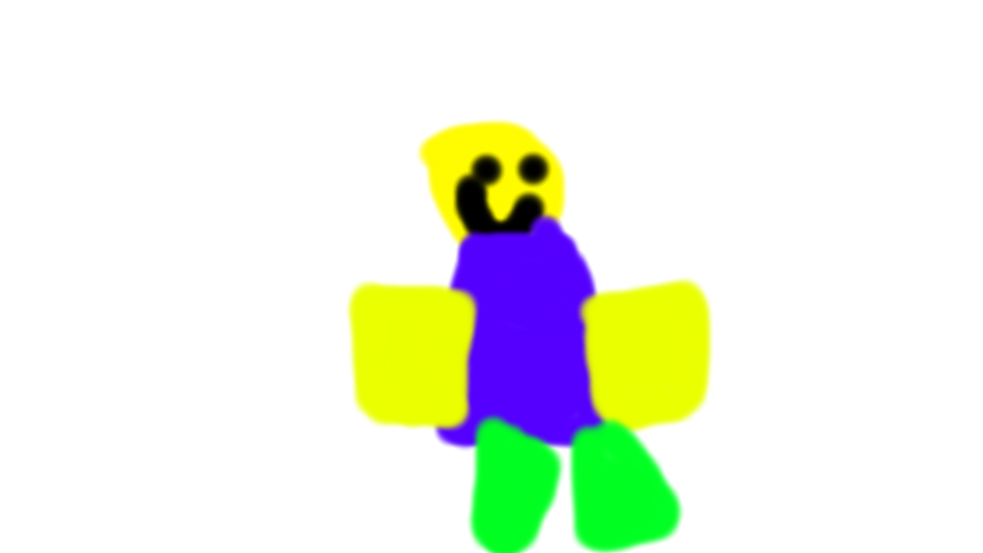 Roblox  Newbie Drawing ,  transparent background PNG