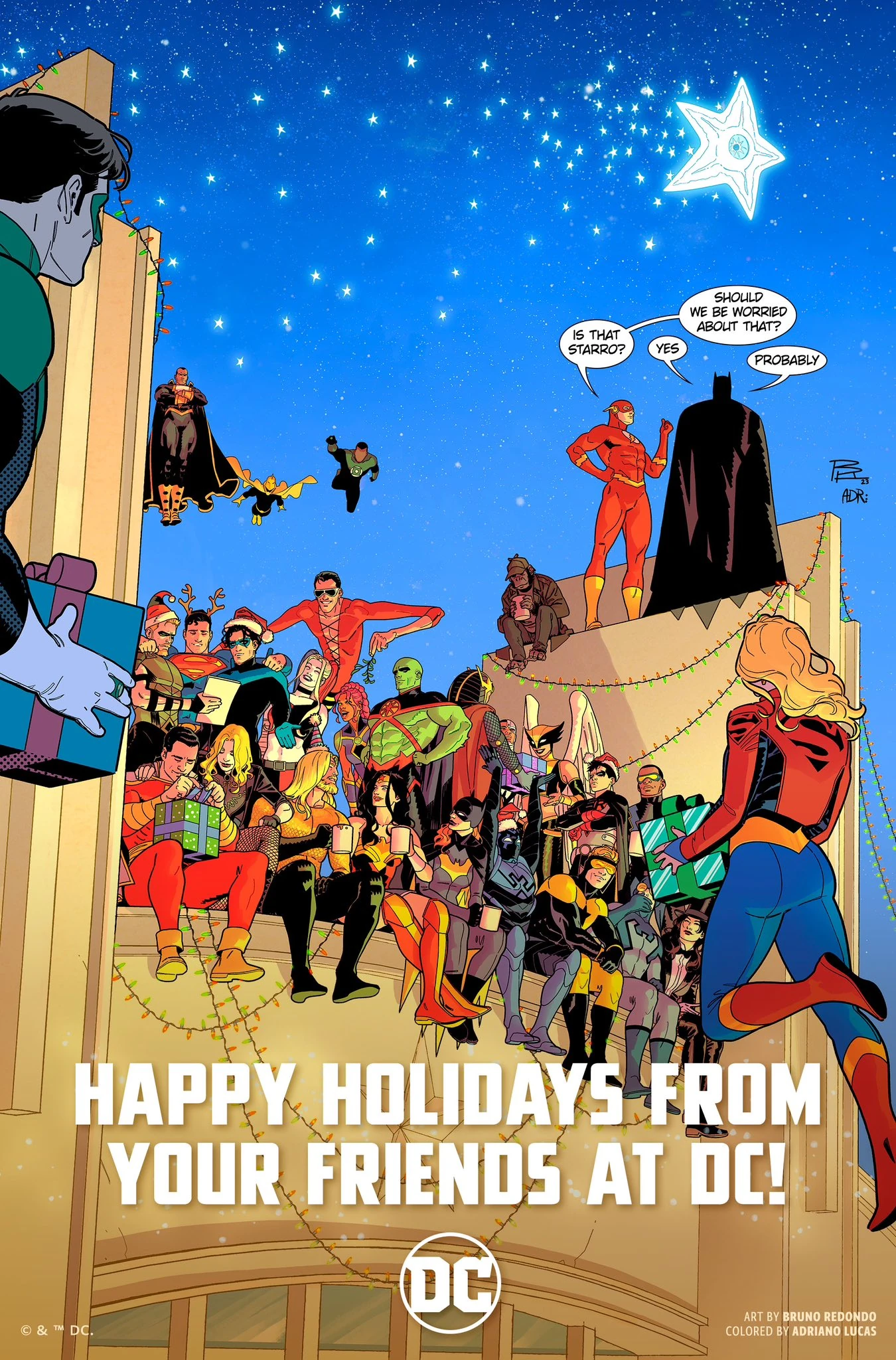 Merry Christmas DC! God Bless You 🎅🤶 ️ ️ ️☃️🎁🎄 | Fandom
