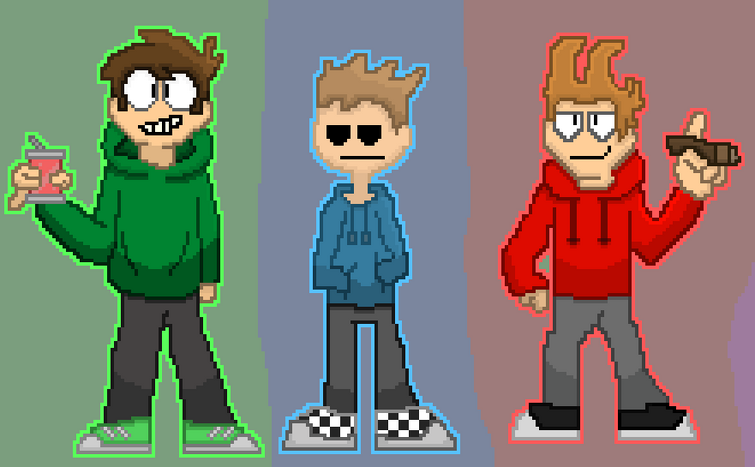 My first pixel art : r/Eddsworld