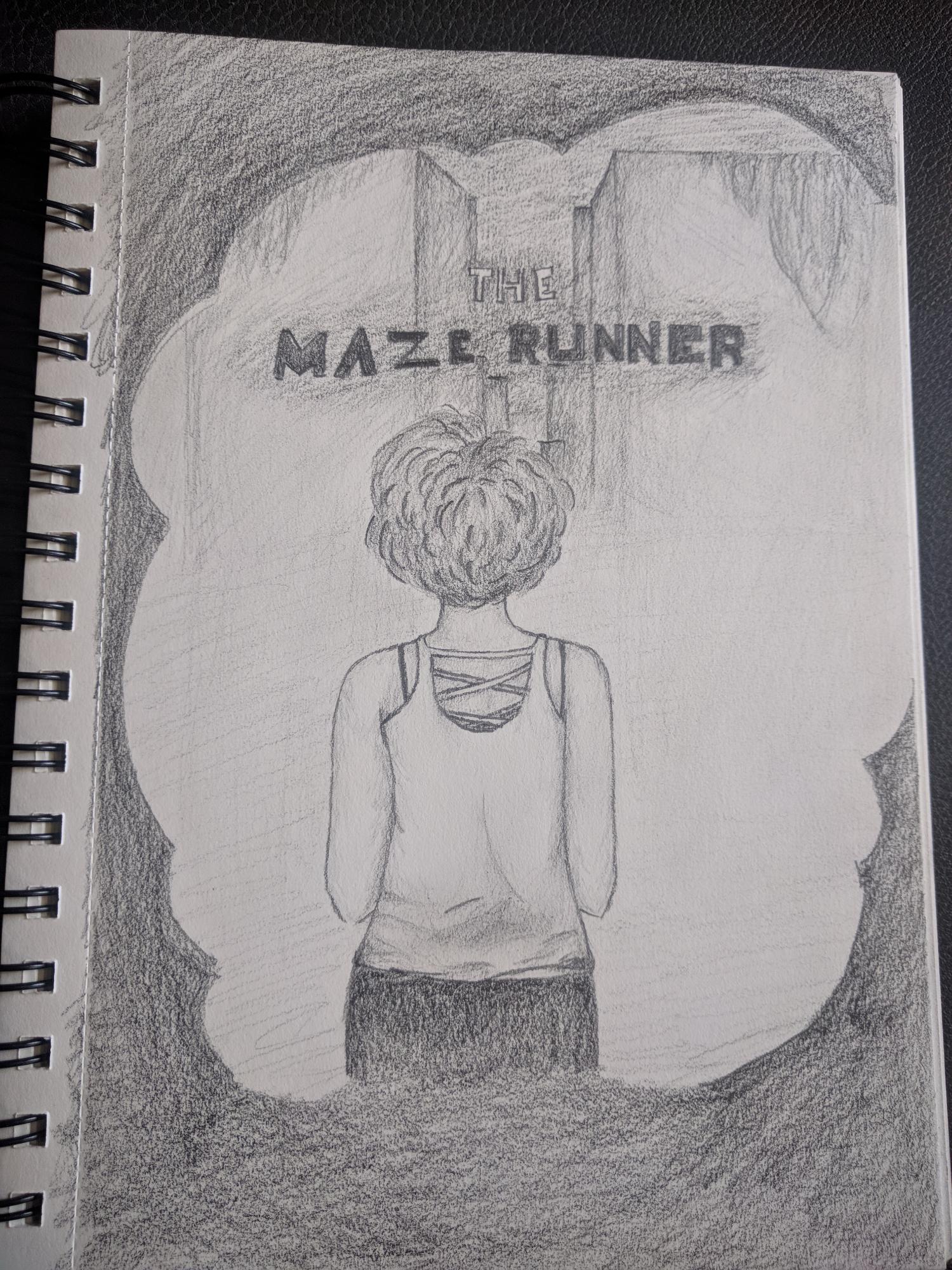 the maze runner the glade drawing