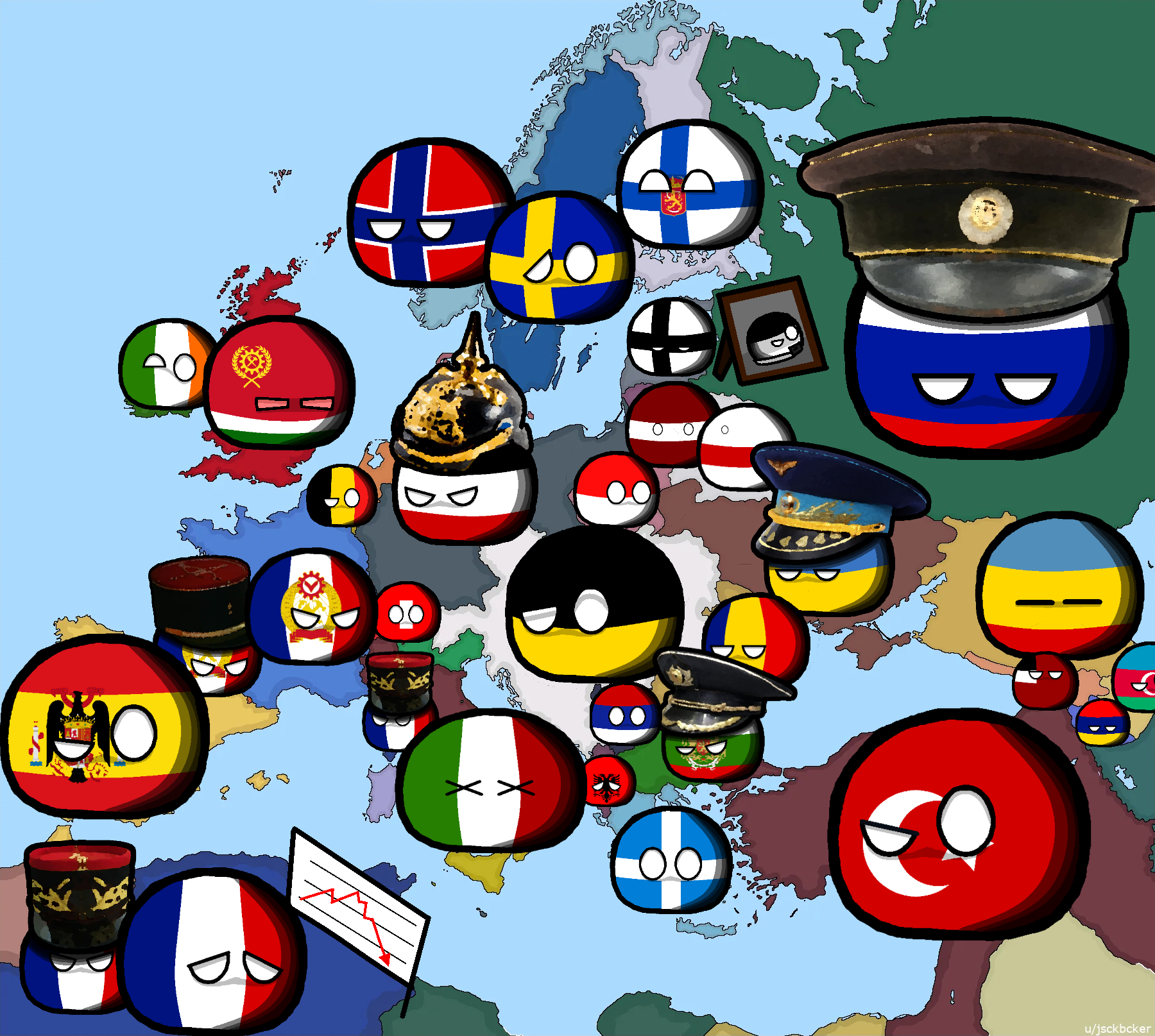 Kaiserreich Ball map | Fandom