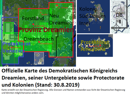 Demokratisches Königreich Dreamien - Gebietskarte-0