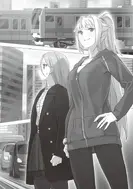 Lucifer and Aurora visiting Earth