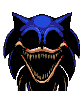 X's twitching sprite, shown right before he runs towards you