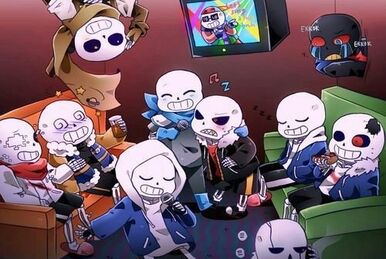 Murder Sans Canon vs Dust Sans Fanon #undertalefandom #dusttale #1v1  #debate #powerscaling 