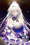 Magna with Earth and Moon