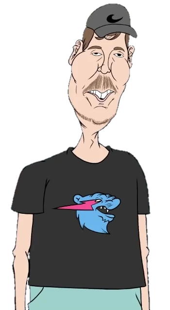 Mrbeast cartoon in 4k