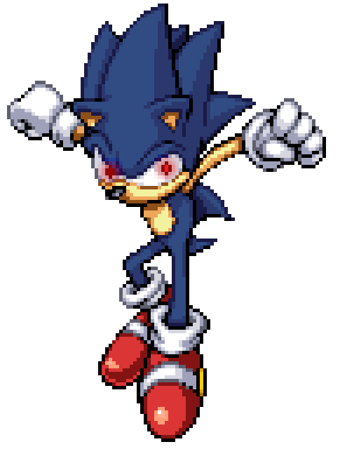 Chaos hunter Sonic exe mugen sprite sheet by shadowXcode on DeviantArt