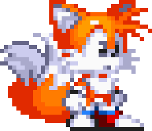 Something I made at school. it is Tails.exe! : r/milesprower