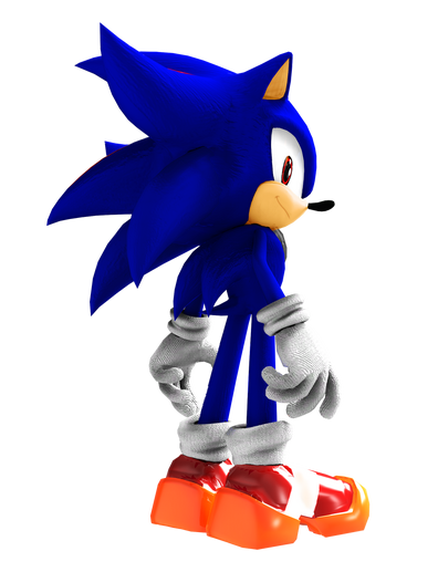 A new render of Dark Sonic!