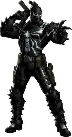Agent Venom Portrait Art