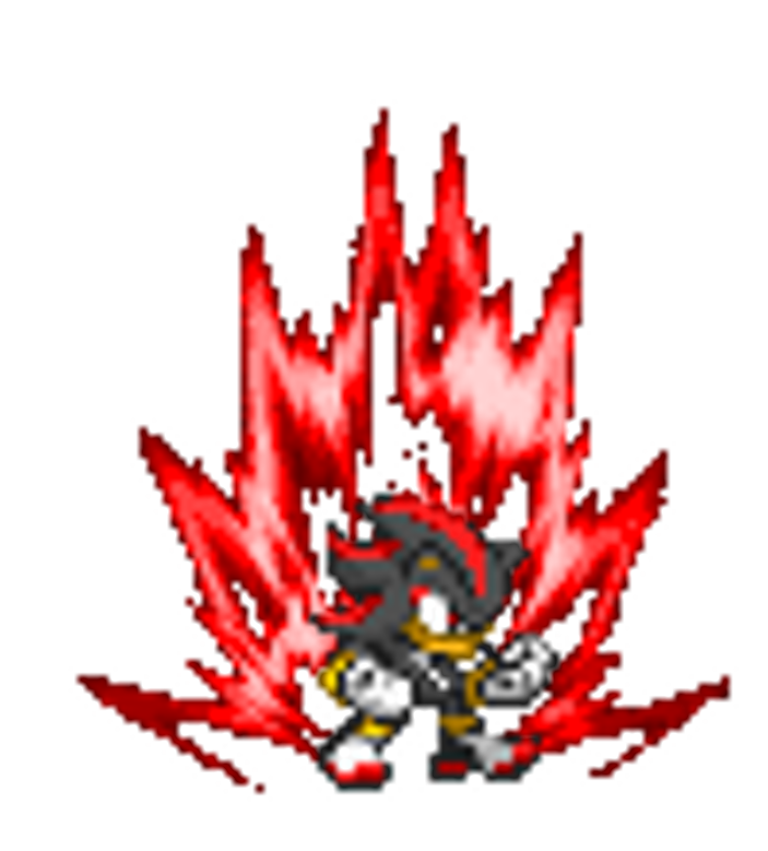 super shadow the hedgehog sprites