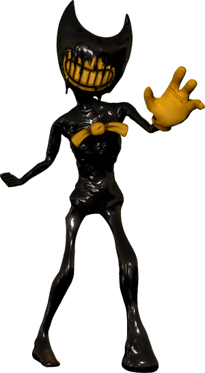 Image 3dbinrflyer Png Bendy And The Ink Machine Wiki - Bendy In