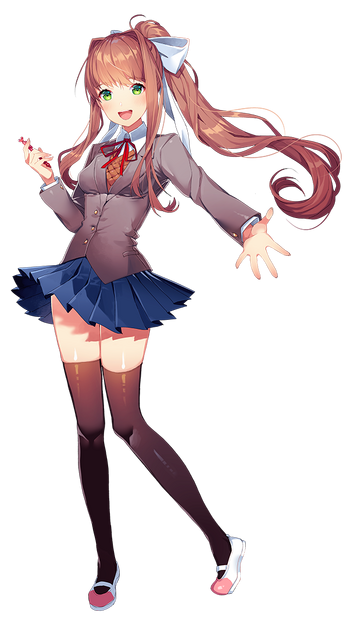 Why is Monika being such a sweetheart to me?