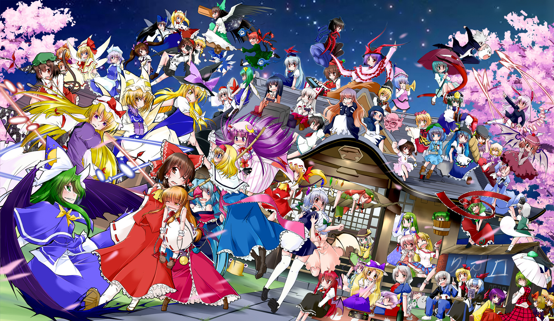 touhou characters