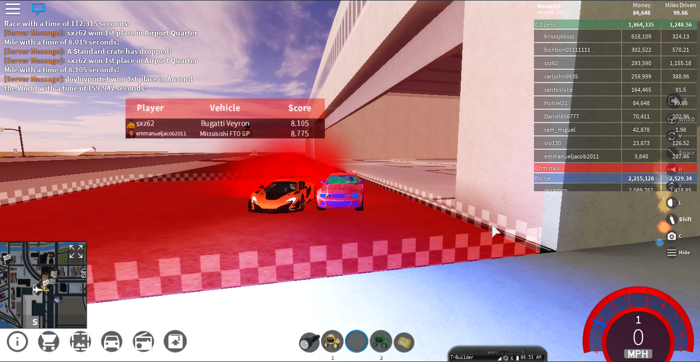 Секреты vehicle simulator roblox