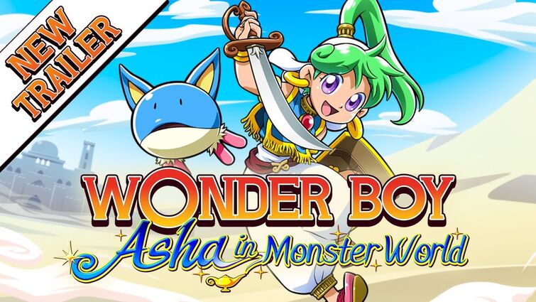 Wonder Boy Asha in Monster World - New adventure-packed Trailer