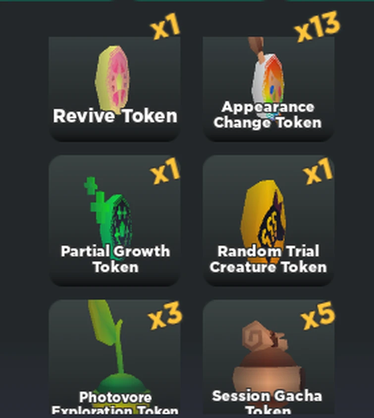 buying tokens rev, growth, glimmer Fandom