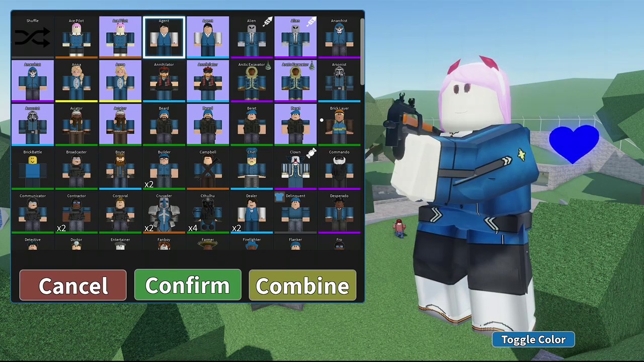 My Progress On Getting Every Skin With Sans Unusual Fandom - roblox arsenal sans skin