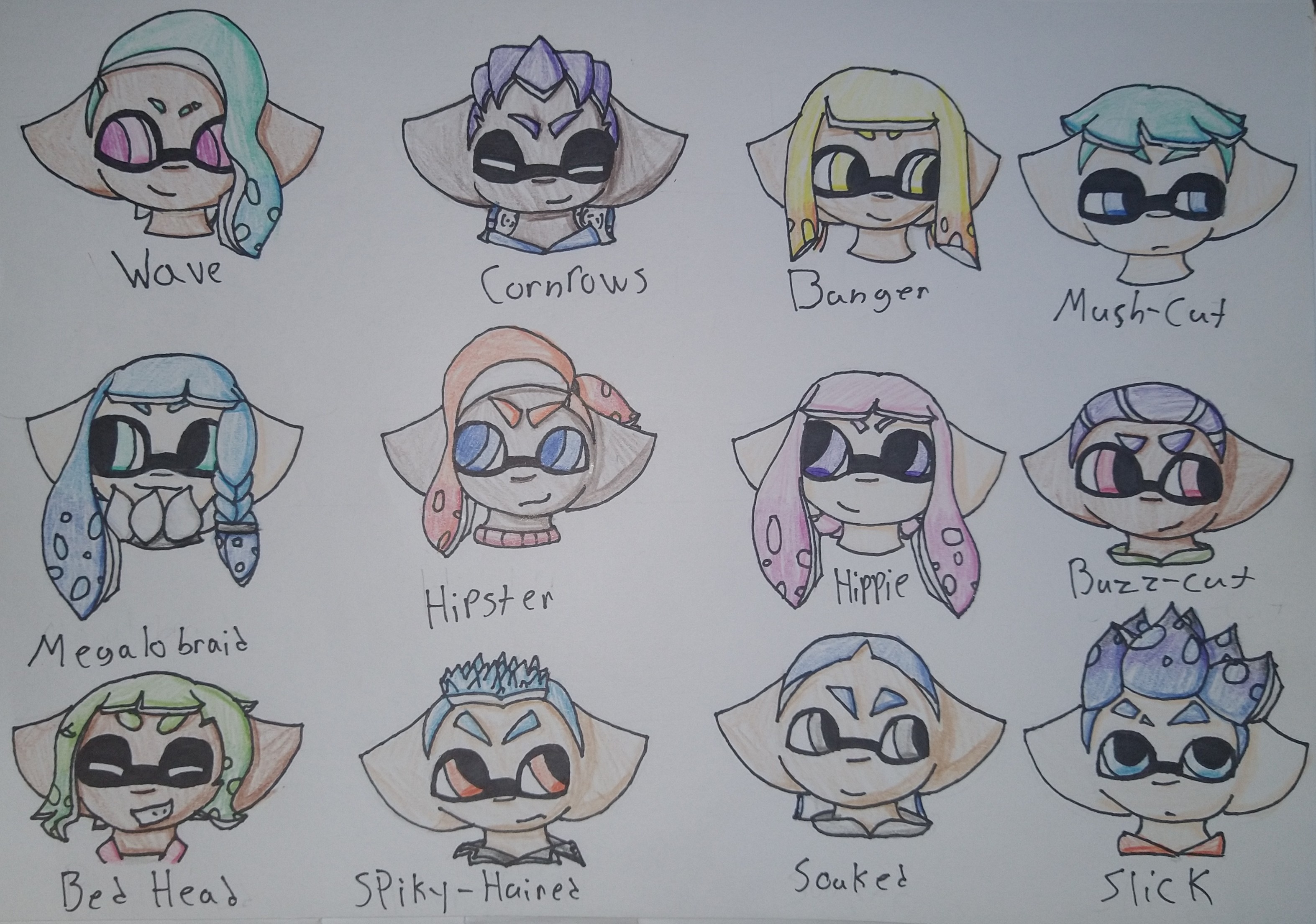 Splatoon Hairstyles in Real Life: Embracing Inkling and Octoling Aesthetics