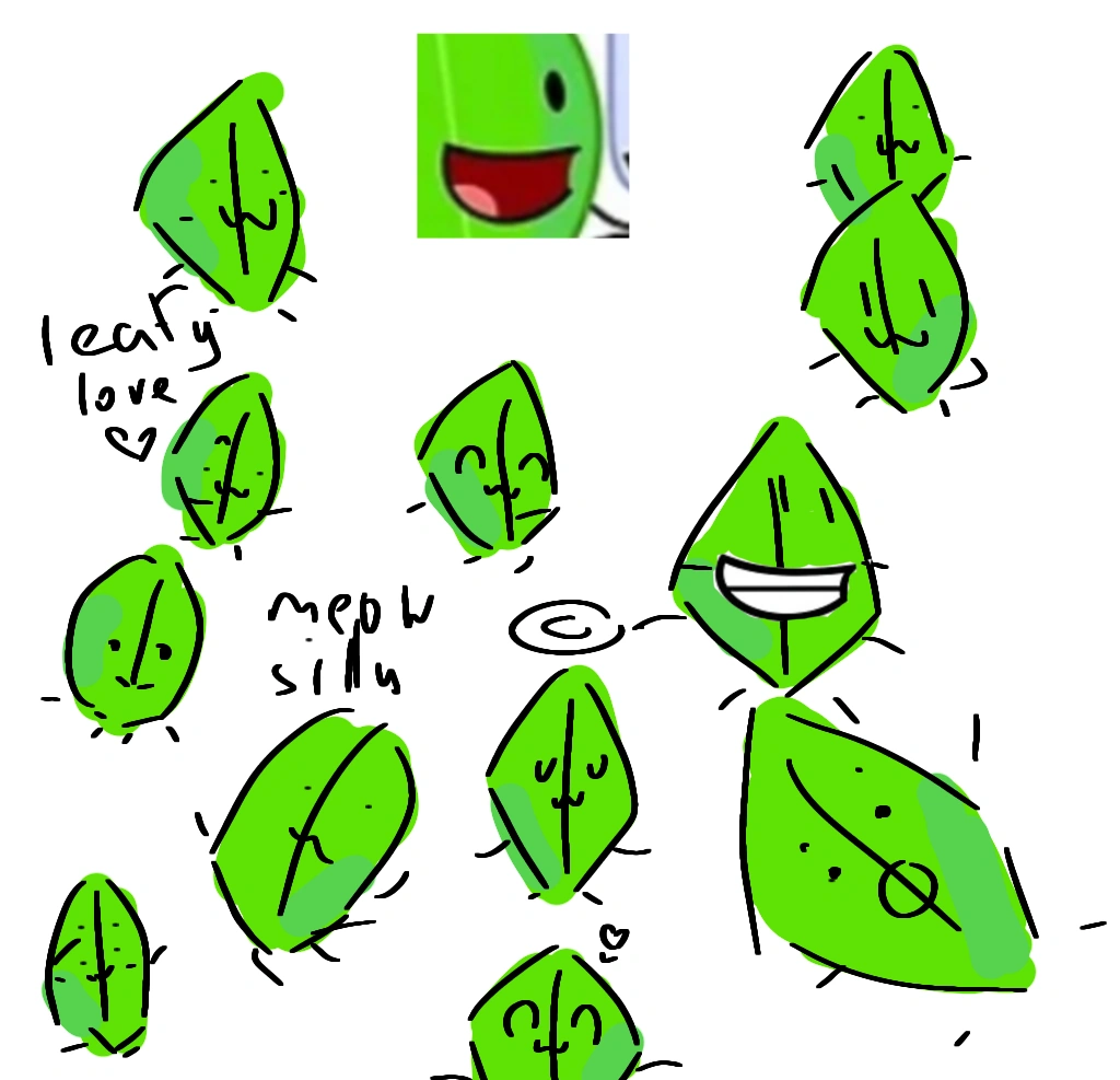 Many things that you must to love leafy from bfdi | Fandom