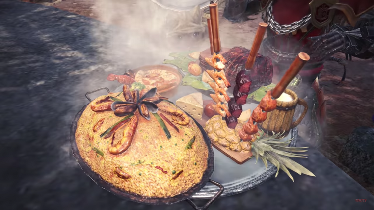 The Chef's Choice Platter inspired by Monster Hunter: World