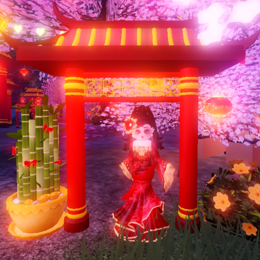 Photoshoot with my Lunar New Year Outfit Fandom