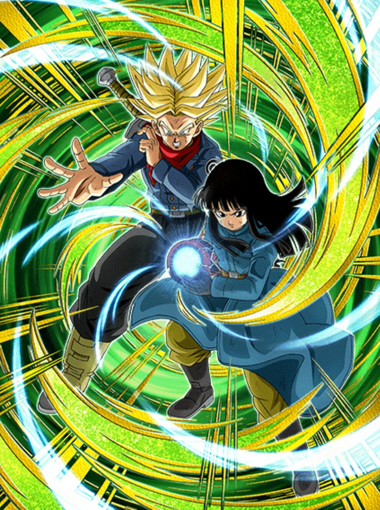 New trunks mai and bardock gine cards as well with translations