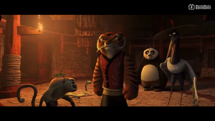 kung fu panda po and tigress hug