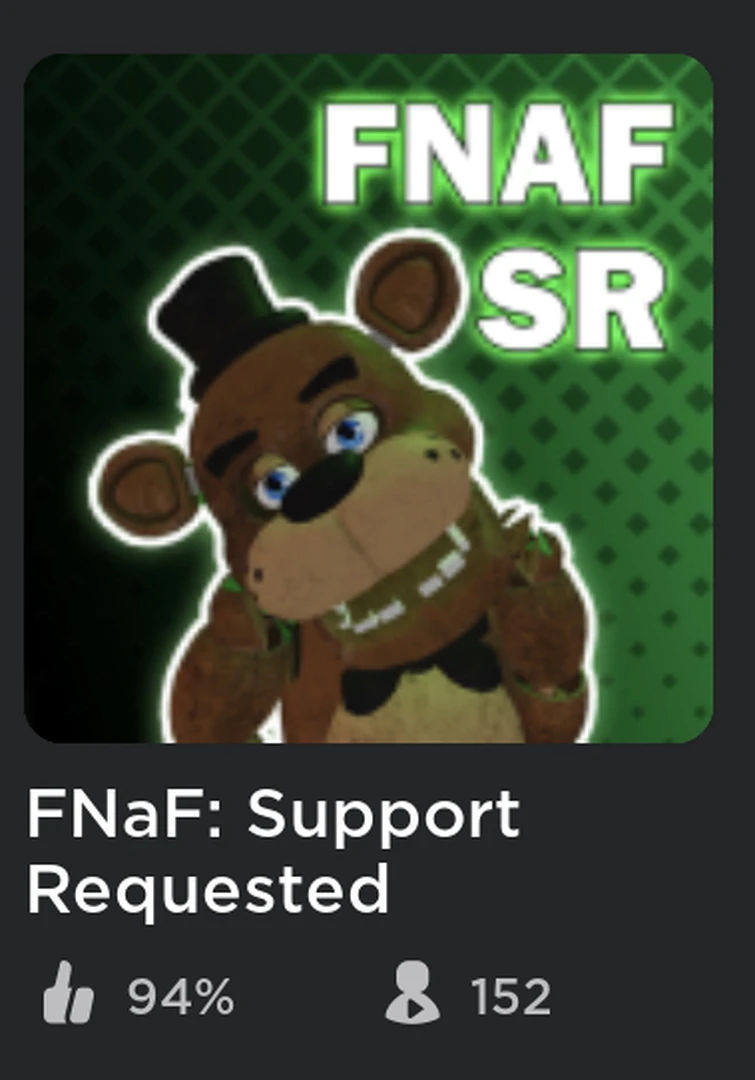 Support requested. Support requested