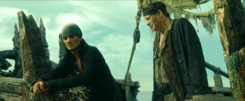 Captain William Turner und sein Steuermann Bill Turner