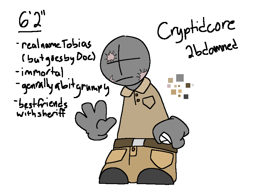 some more cryptid au refs | Fandom