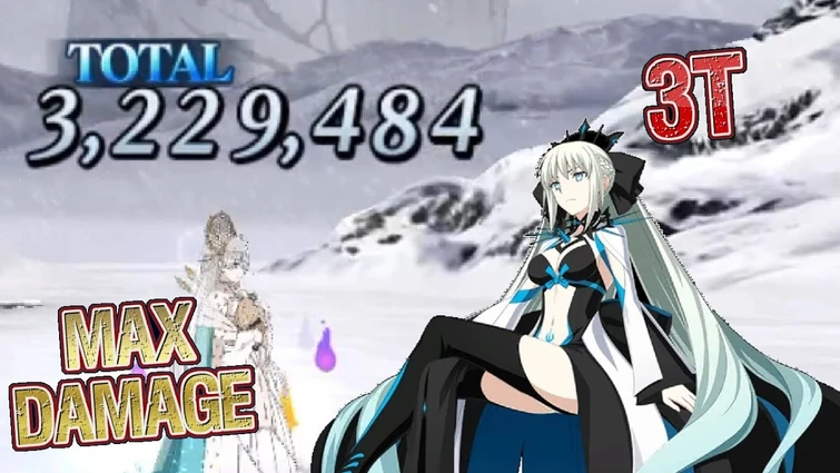 【FGO】Super Anastasia『3T Clear』ft. Morgan le Fay - Max Damage Setup
