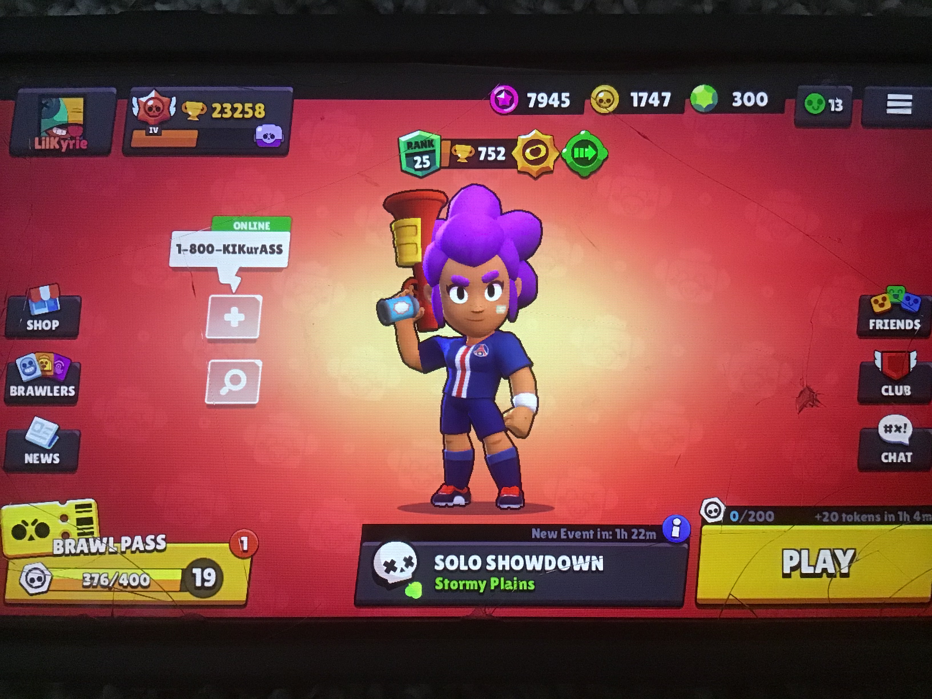 Rank 25 Psg Shelly Fandom - brawl stars x computer