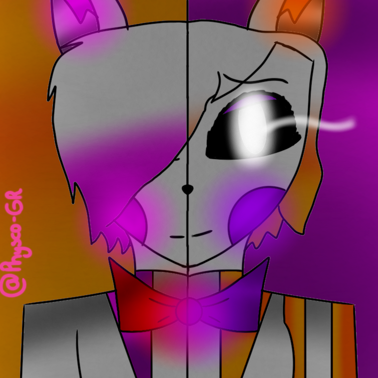 Funtime Foxy and Lolbit Fanart!! (By me)