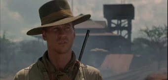 Colonel John Henry Patterson Fear World Wiki Fandom The ghost and the darkness is a 1996 american historical adventure film directed by stephen hopkins and starring val kilmer and michael douglas. colonel john henry patterson fear