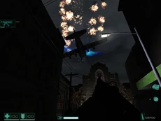 ...and the plane in Extraction Point