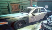 A police car as seen in F.E.A.R. 3.