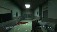 A corridor in the Hospital.