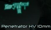 An image of the Penetrator on the game's menu.